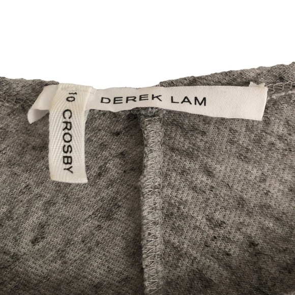 10 Crosby Derek Lam Color Block Knit Sweater Gray Size Small - Picture 2 of 10